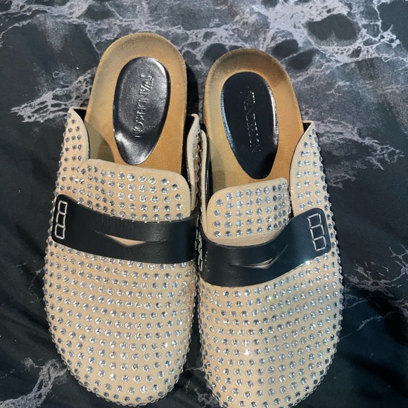 JW ANDERSON RHINESTONE MULES SZ 40 EUC - Picture 10 of 13